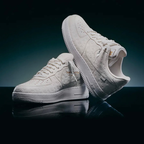 Louis Vuitton Nike Air Force 1 White